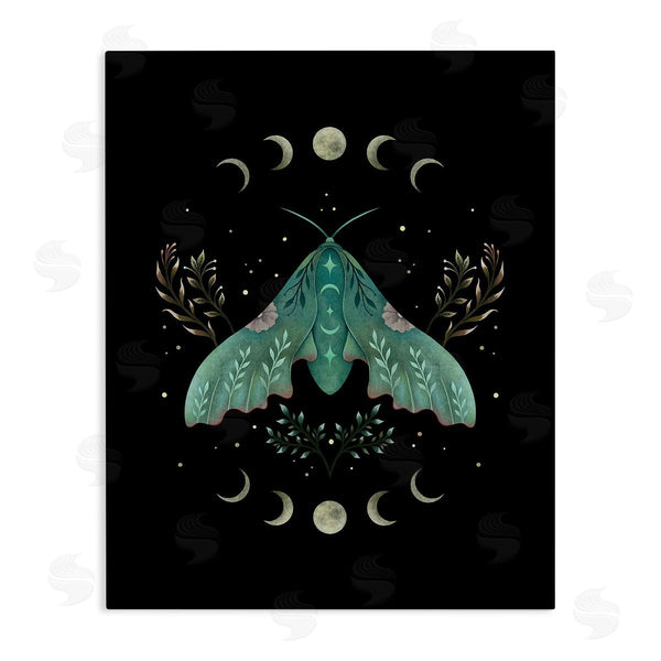 stupell industries Episodic Drawings | Celestial Moth & Moon Wall Art