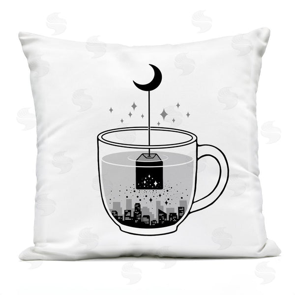Stupell Industries Episodic Drawings | Please Brew Me Goodnight Throw Pillow