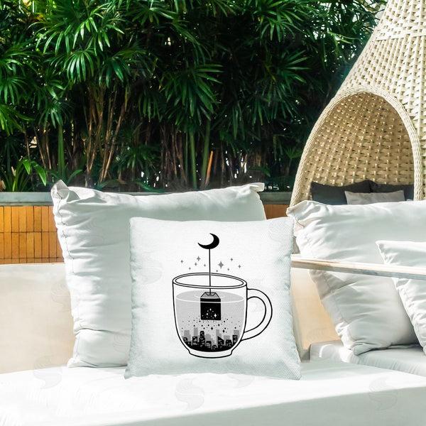 Stupell Industries Episodic Drawings | Please Brew Me Goodnight Throw Pillow