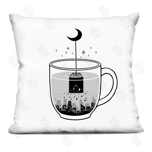 stupell industries Episodic Drawings | Please Brew Me Goodnight Throw Pillow