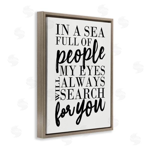 Stupell Industries Erica Billups | Always Search For You Romantic
