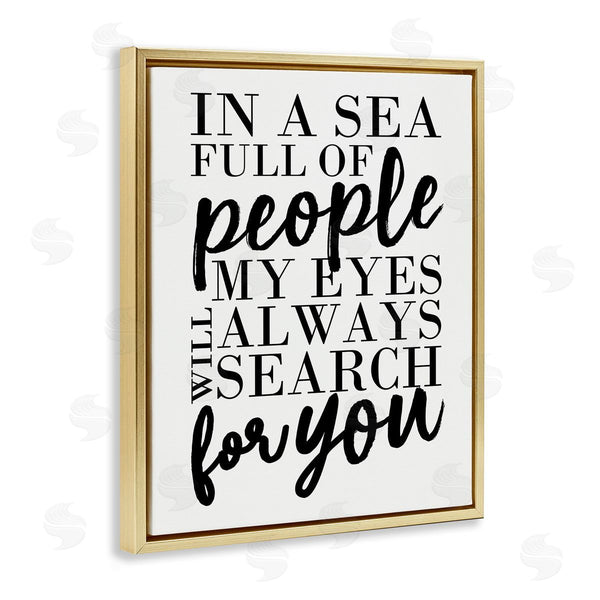 Stupell Industries Erica Billups | Always Search For You Romantic