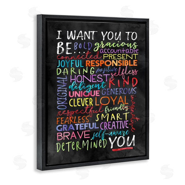 Stupell Industries Erica Billups | Be You Inspirational Word