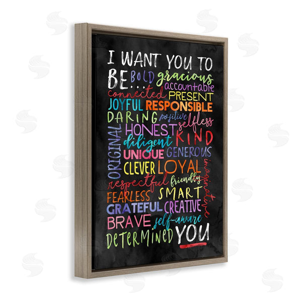 Stupell Industries Erica Billups | Be You Inspirational Word
