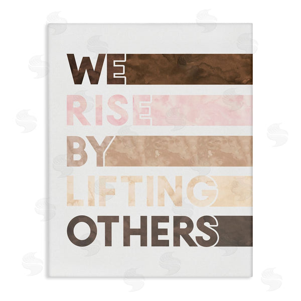 stupell industries Erica Billups | Rise By Lifting Others Motivational Phrase