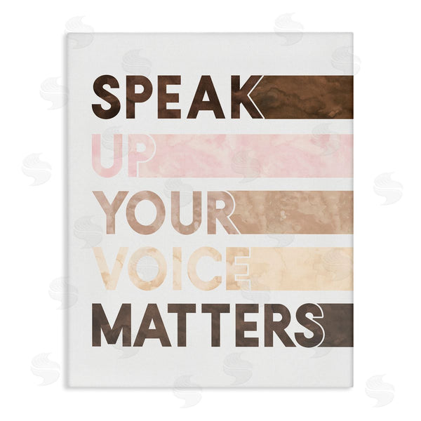 stupell industries Erica Billups | Your Voice Matters Equality Inspirational