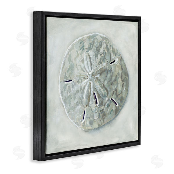 Stupell Industries Erica Christopher | Grey Sand Dollar Seashell