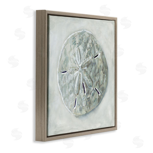 Stupell Industries Erica Christopher | Grey Sand Dollar Seashell