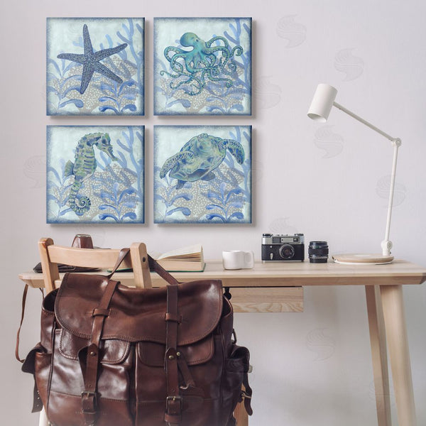 Stupell Industries Erica Christopher | Maritime Underwater Sea Life Reef Wall Art
