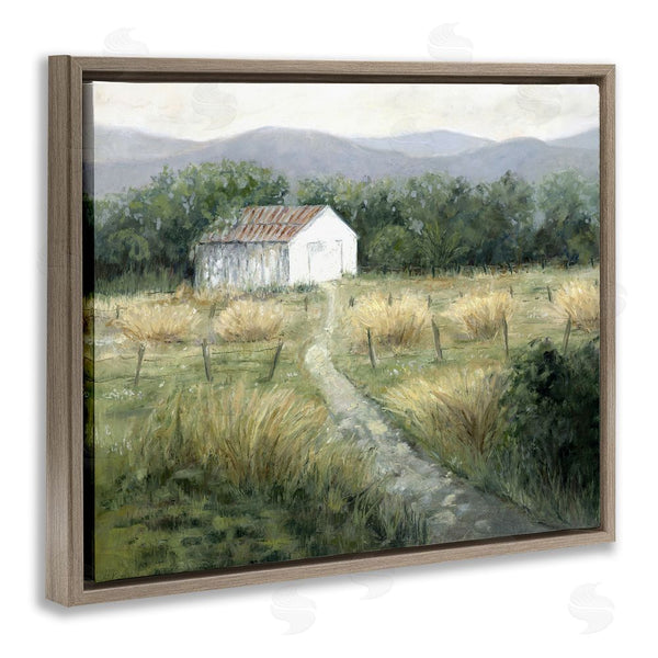 Stupell Industries Erica Christopher | Traditional White Cottage Path Wall Art