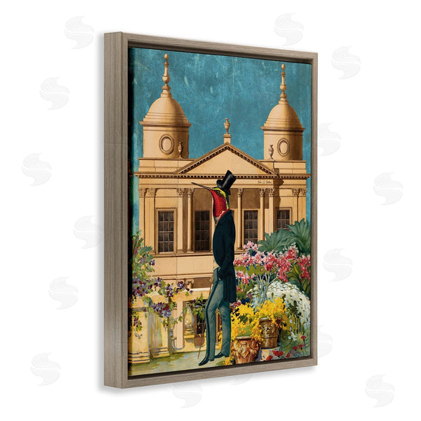 Stupell Industries Erika C. Brothers | Surreal Vintage Bird & Architecture