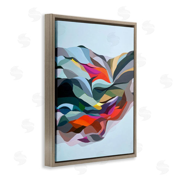 Stupell Industries Erika Gehringer | Alternating Geometric Shapes Wall Art