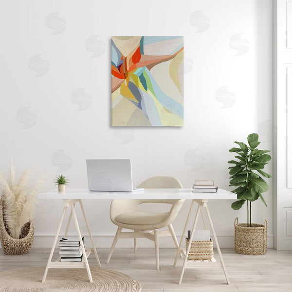 Stupell Industries Erika Gehringer | Asymmetrical Soft Shapes Wall Art