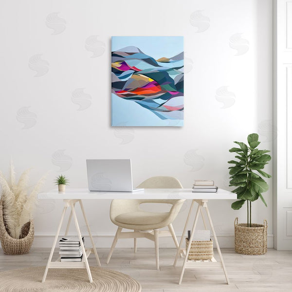 Stupell Industries Erika Gehringer | Flowing Geometric Shapes Wall Art