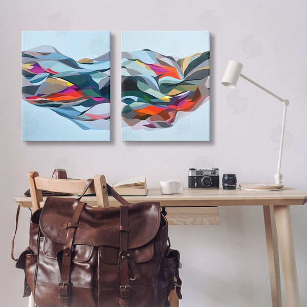 Stupell Industries Erika Gehringer | Patterned Mountain Abstraction Wall Art