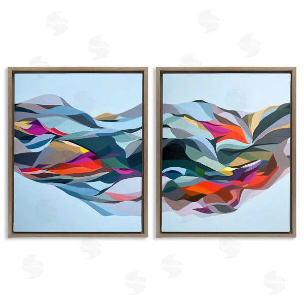 Stupell Industries Erika Gehringer | Patterned Mountain Abstraction Wall Art