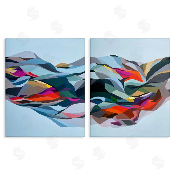 stupell industries Erika Gehringer | Patterned Mountain Abstraction Wall Art