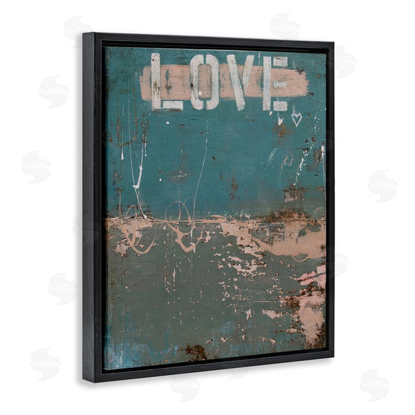 Stupell Industries Erin Ashley | Everlasting Love Grunge Abstract