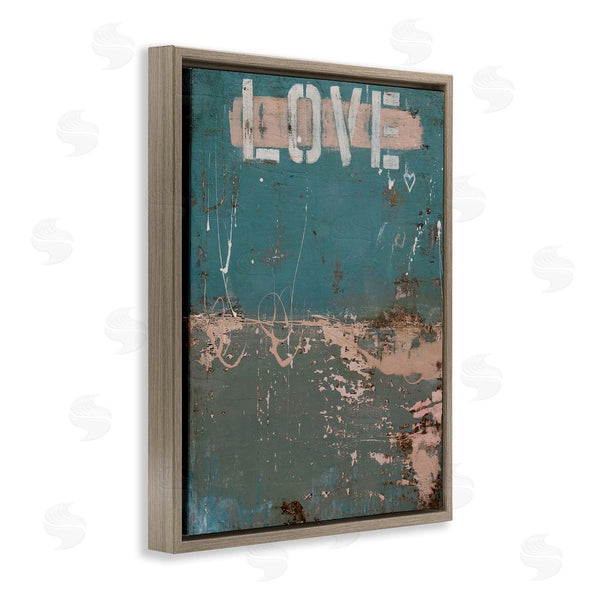 Stupell Industries Erin Ashley | Everlasting Love Grunge Abstract