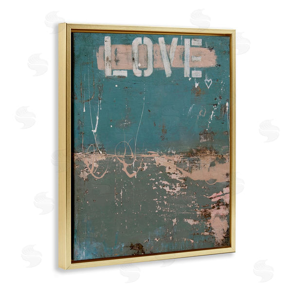 Stupell Industries Erin Ashley | Everlasting Love Grunge Abstract