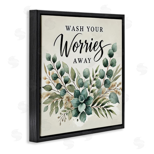Stupell Industries Erin Clark | Wash Worries Away Succulents