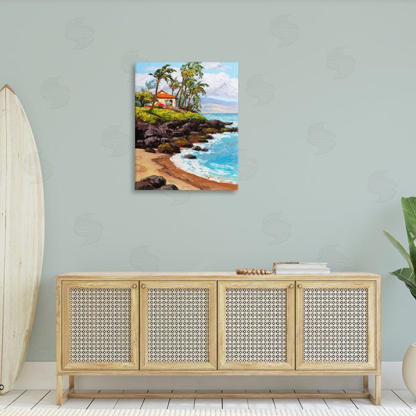 Stupell Industries Erin Dertner | Tropical Cottage Cove Wall Art