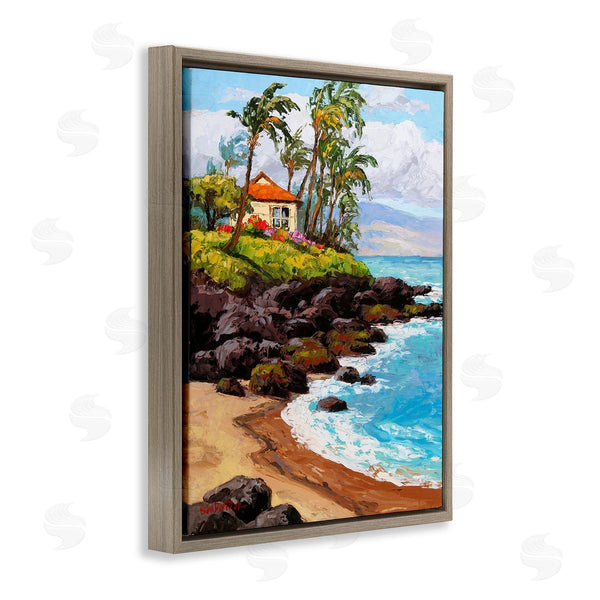 Stupell Industries Erin Dertner | Tropical Cottage Cove Wall Art