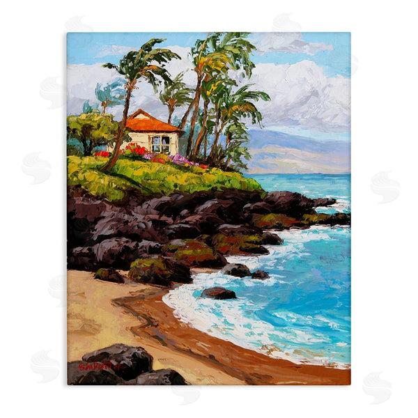 stupell industries Erin Dertner | Tropical Cottage Cove Wall Art