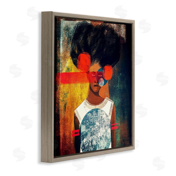 Stupell Industries Erin K. Robinson | Direct Gaze Female Figure