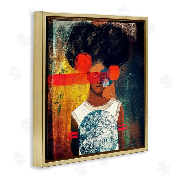 Stupell Industries Erin K. Robinson | Direct Gaze Female Figure