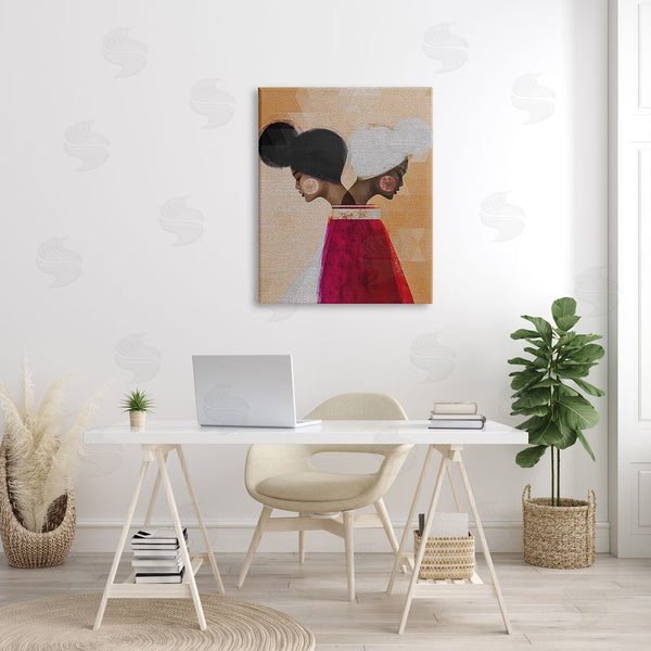 Stupell Industries Erin K. Robinson | Modern Twin Girl Collage Wall Art