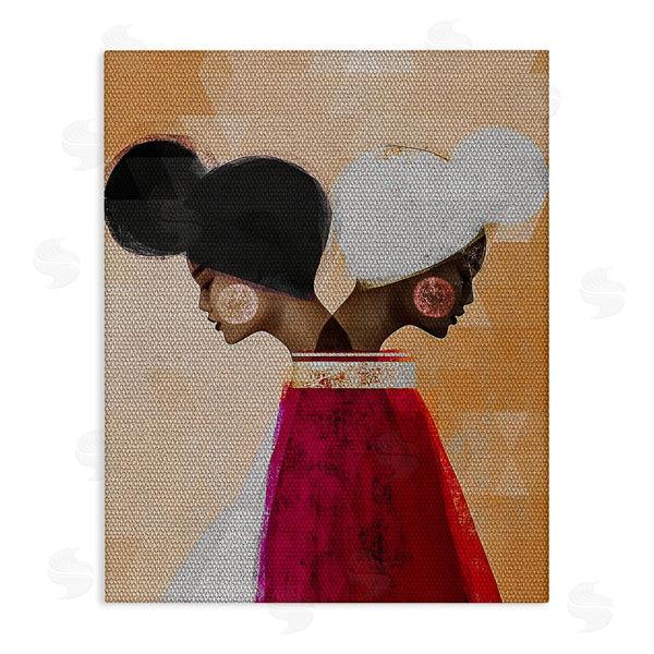 stupell industries Erin K. Robinson | Modern Twin Girl Collage Wall Art
