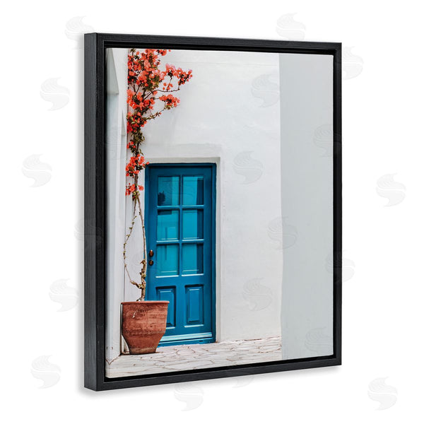 Stupell Industries Erin Marie | Blue Door In Greece Wall Art