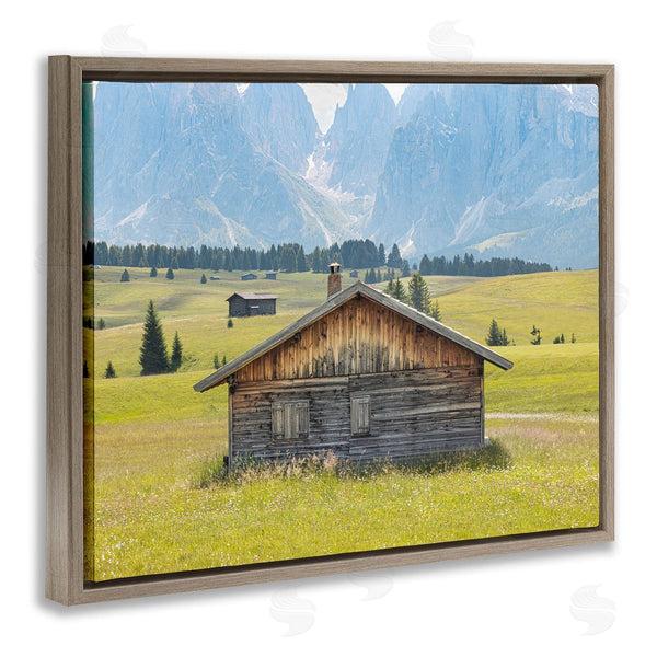 Stupell Industries ERIN MARIE | Cabin Beneath Mountain Peaks