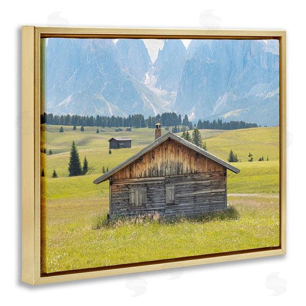 Stupell Industries ERIN MARIE | Cabin Beneath Mountain Peaks