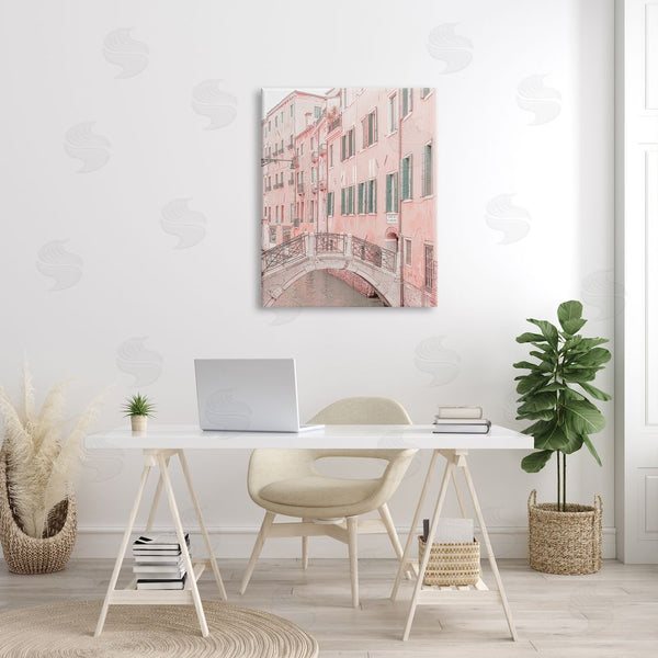 Stupell Industries Erin Marie | City Canal Bridge Photography Wall Art