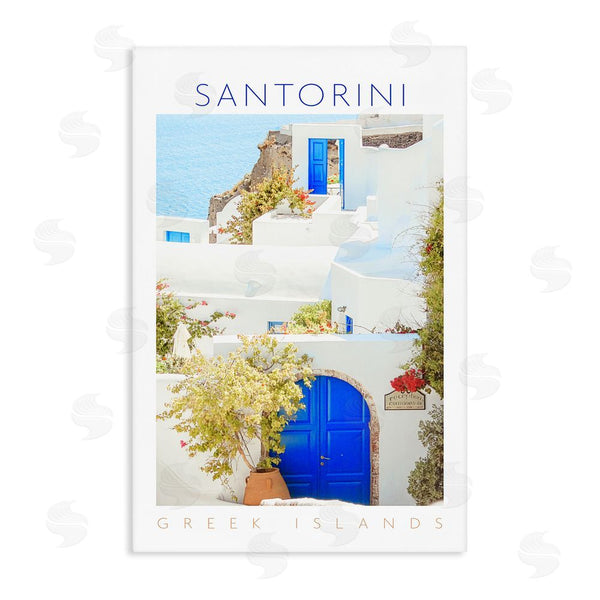 stupell industries Erin Marie | Santorini Greek Islands Wall Art