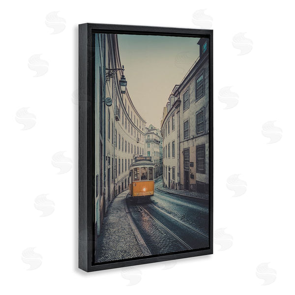 Stupell Industries Erin Marie | Trolley Car Cityscape