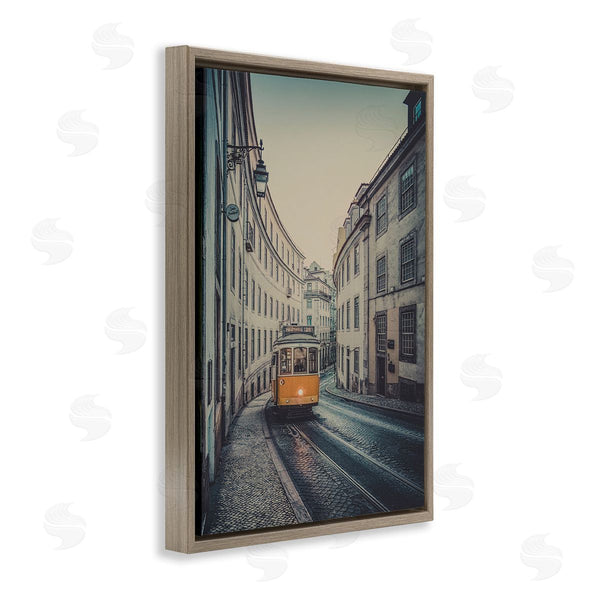Stupell Industries Erin Marie | Trolley Car Cityscape