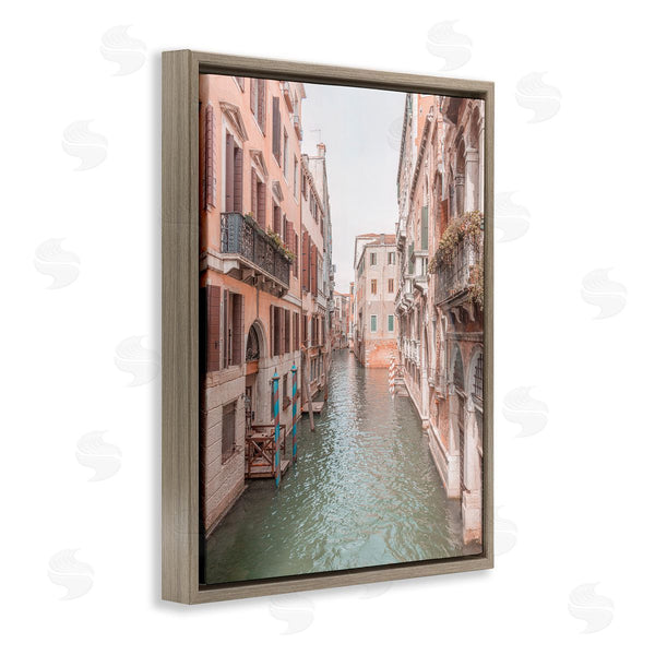 Stupell Industries Erin Marie | Urban Canal Town Buildings Wall Art
