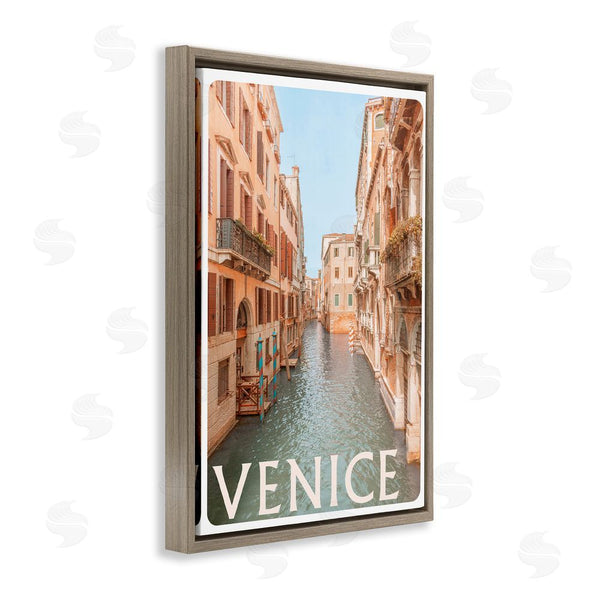 Stupell Industries Erin Marie | Venice Canal Waterway Wall Art