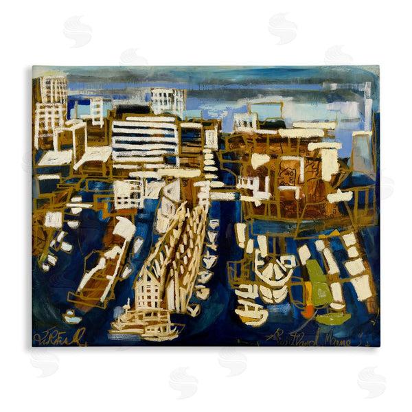 stupell industries Erin McGee Ferrell | Bold Abstract Cityscape