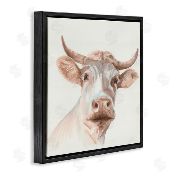 Stupell Industries Errico & Slyp | Cream Beige Cow Wall Art