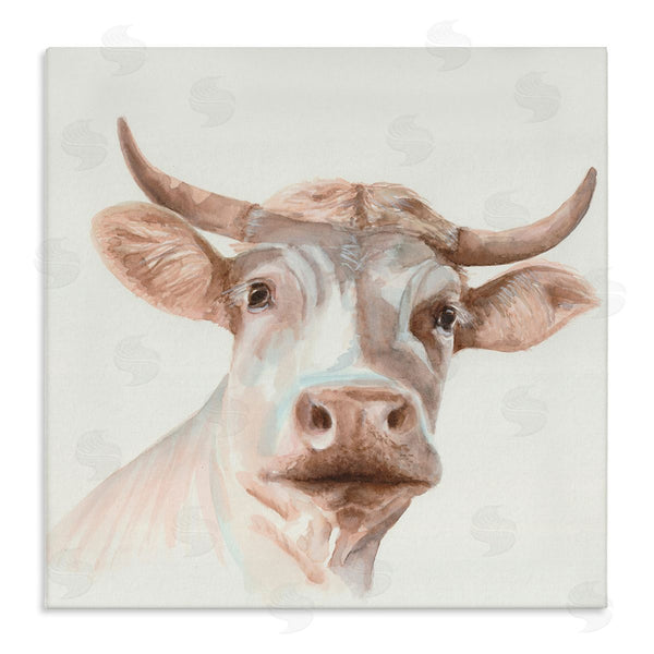stupell industries Errico & Slyp | Cream Beige Cow Wall Art