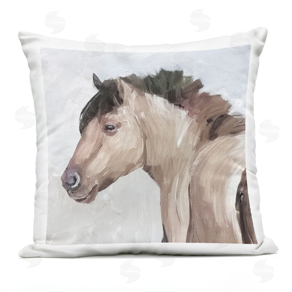 Stupell Industries Errico & Slyp | Dry Creek Horse Portrait Printed Throw Pillow