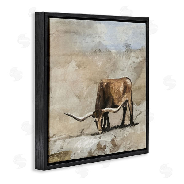 Stupell Industries Errico & Slyp | Logan Longhorn Cattle