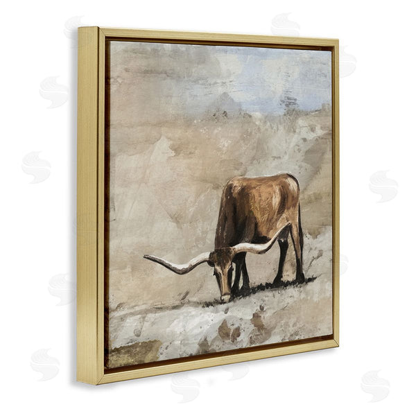 Stupell Industries Errico & Slyp | Logan Longhorn Cattle