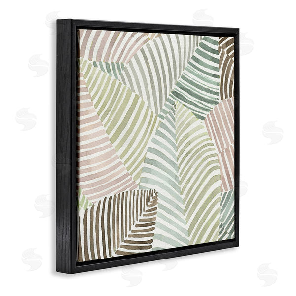 Stupell Industries Errico & Slyp | Striped Foliage Illusion