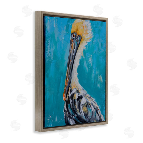 Stupell Industries Estelle Grengs | Blue Pelican Painting