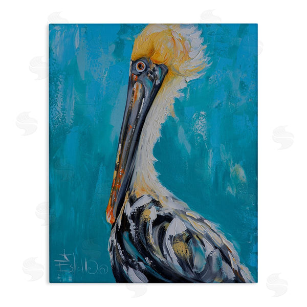 stupell industries Estelle Grengs | Blue Pelican Painting